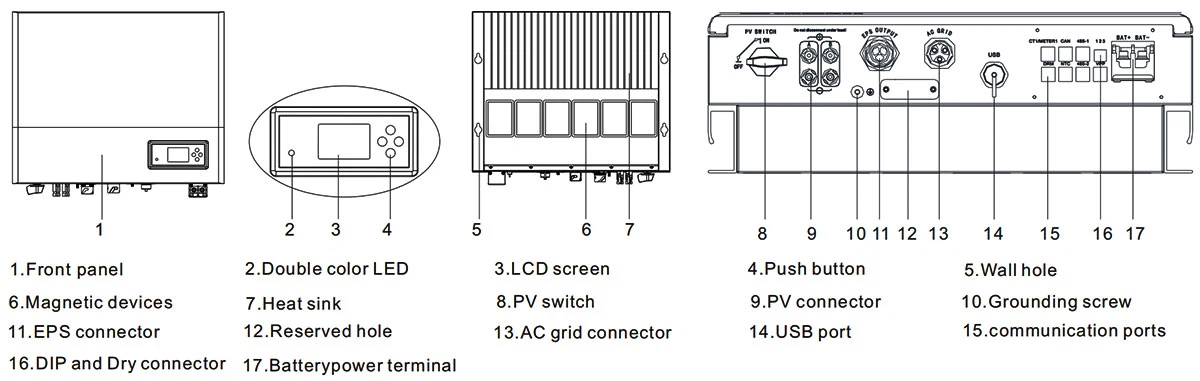 growatt sph5000 hybrid inverter details growatt sph5000 hybrid inverter details