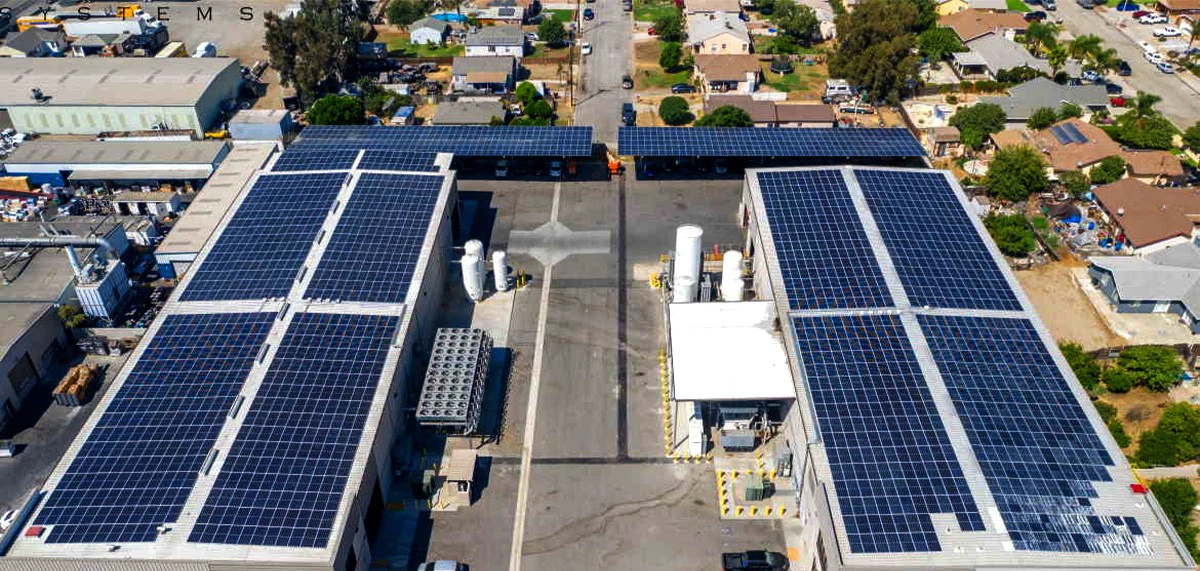 The factory uses a 100kw solar system The factory uses a 100kw solar system