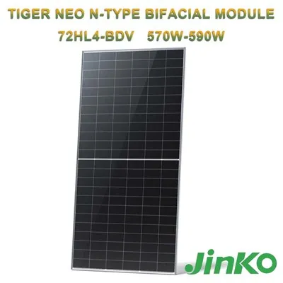 Jinko 590W Bifaciale